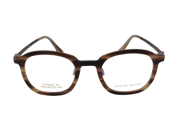 Kael | Light Brown Tortoiseshell Square
