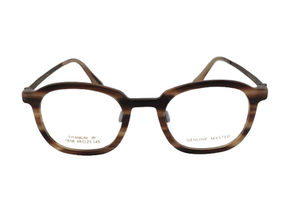 Kael | Light Brown Tortoiseshell Square