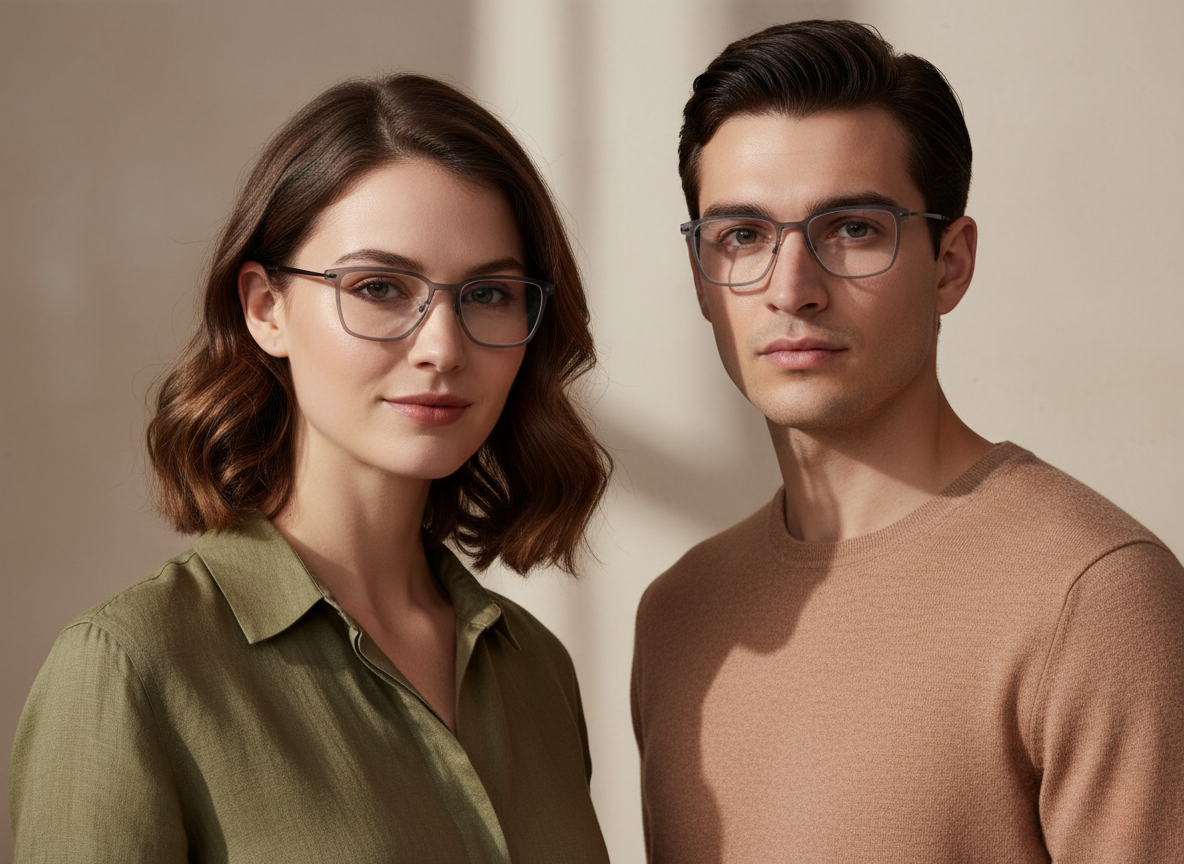 Willow | Translucent Grey with Black Temples