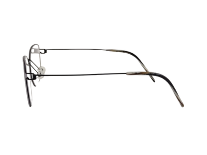 Iris | Dark Hexagonal with Tortoiseshell Tips